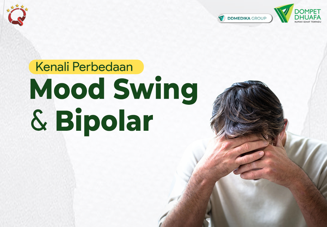 Sering Keliru Kenali Perbedaan Mood Swing dan Bipolar